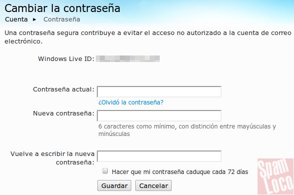 Ingresa la nueva contraseña cambiar-contrasena-hotmail