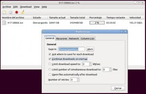 Captura de Gwget Gwget-linux