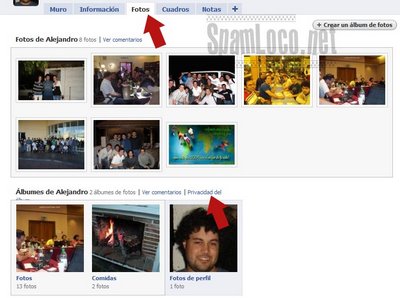 Fotos privacidad facebook