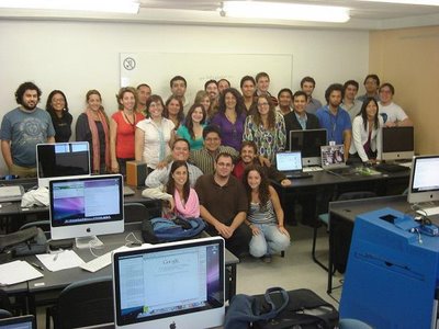 Foto grupal del último día Foto grupal curso seo 2009 UP
