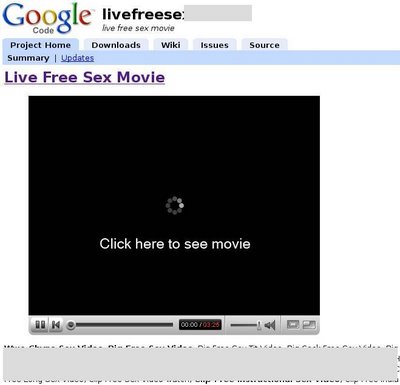 Malware google code