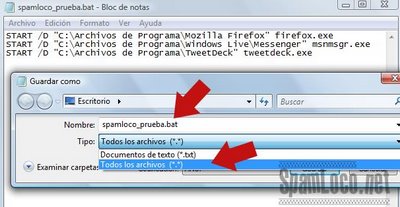 Abrir programas mismo tiempo