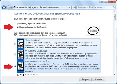 bloqueando juegos