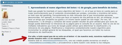 Propuesta para intercambiar +1 mutuamente intercambio-googleplus