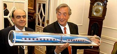 Kirchner presenta el proyecto en mayo de 2006 Cadena sobre el tren bala de Argentina