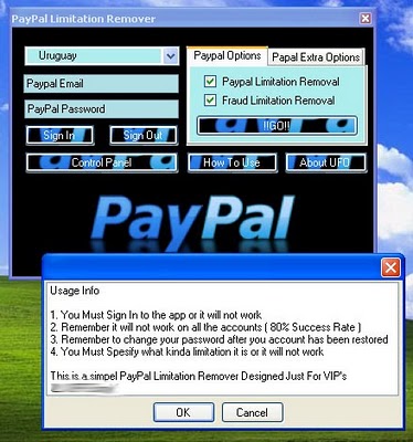 Paypal Limitación Remover